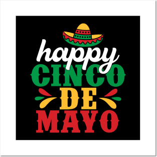 Happy Cinco de Mayo Posters and Art